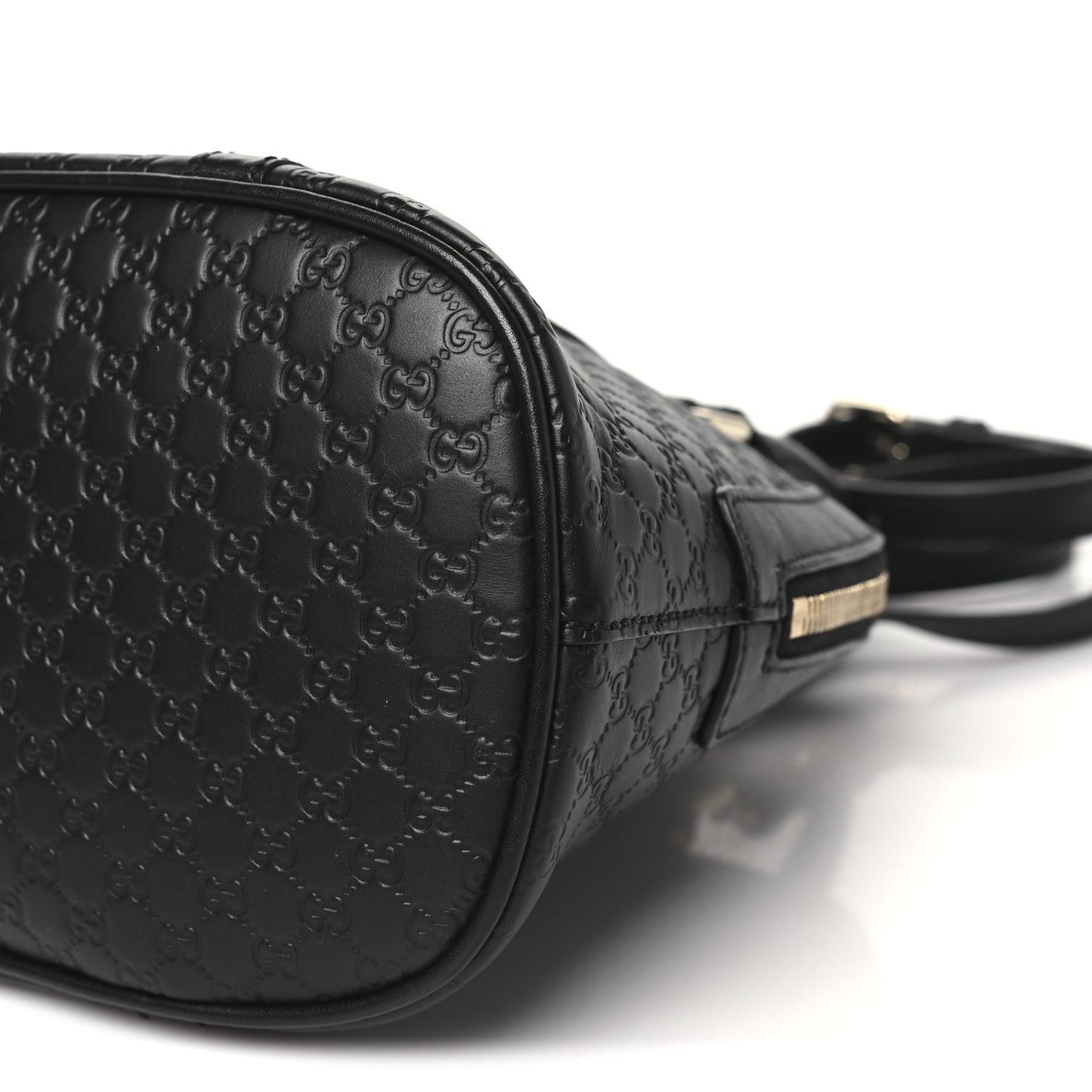 Microguccissima Mini Dome Bag Black