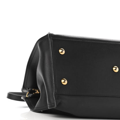 Saint Laurent Calfskin Small Classic Y Cabas Navy Blue 8 of 11