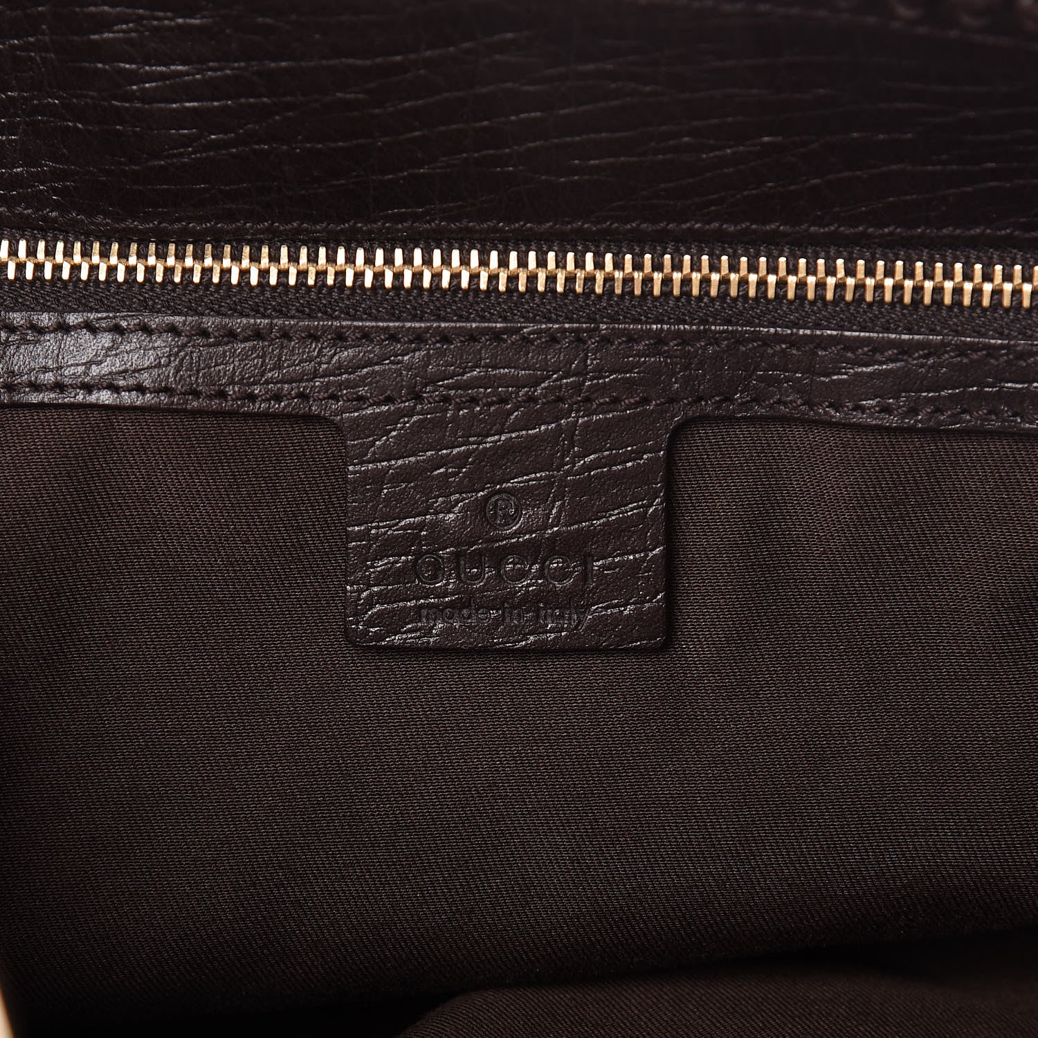 Gucci Monogram Large Horsebit Chain Hobo Dark Brown 6 of 10