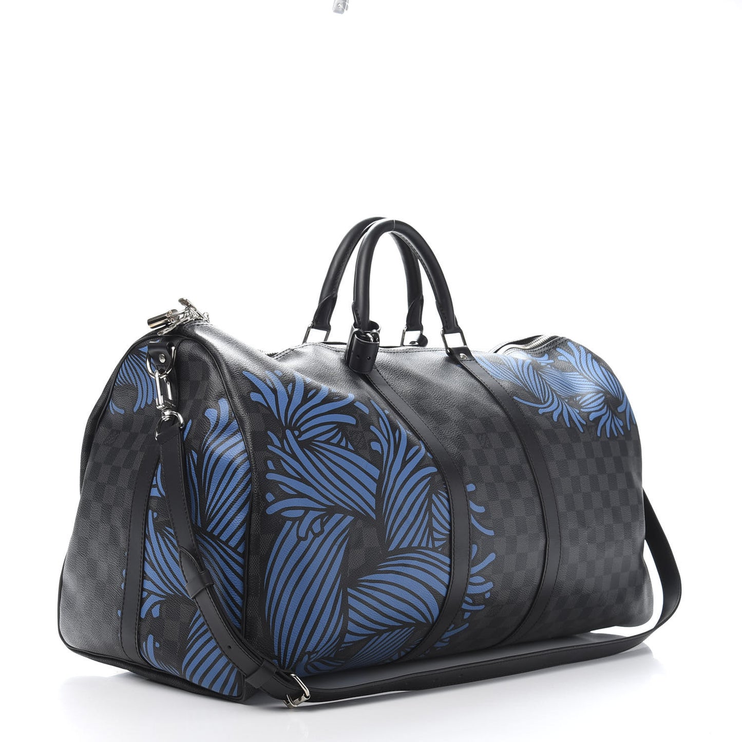 Damier Graphite Rope Keepall 55 Blue