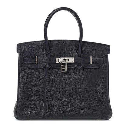 Hermes Togo Birkin 30 Indigo 1 of 9