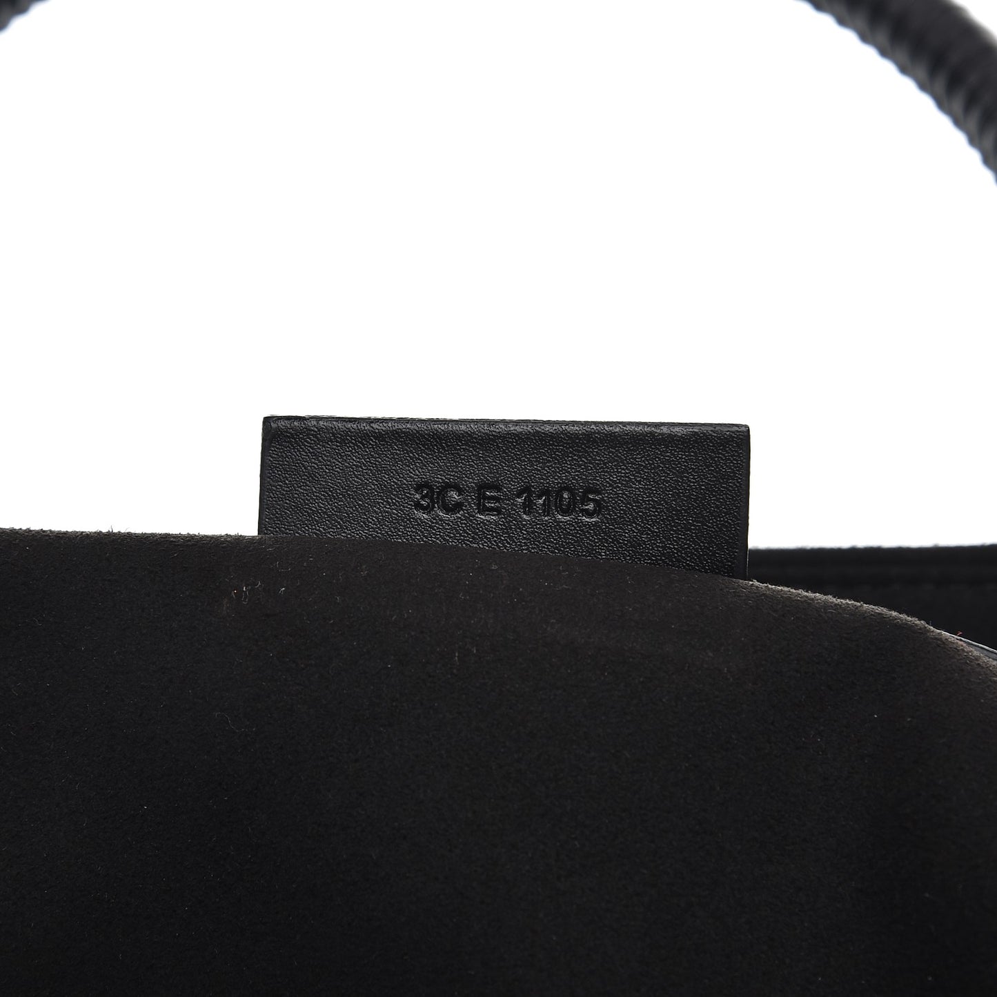 Calfskin Large Antigona Whipstitch Handle Tote Black