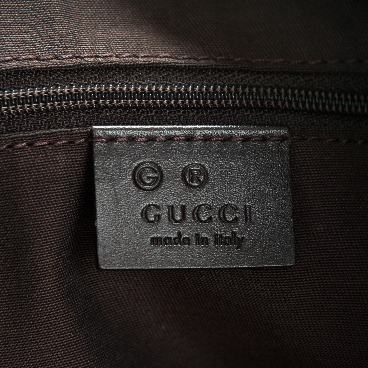 Gucci Monogram Medium Sukey Hobo Dark Brown 6 of 7