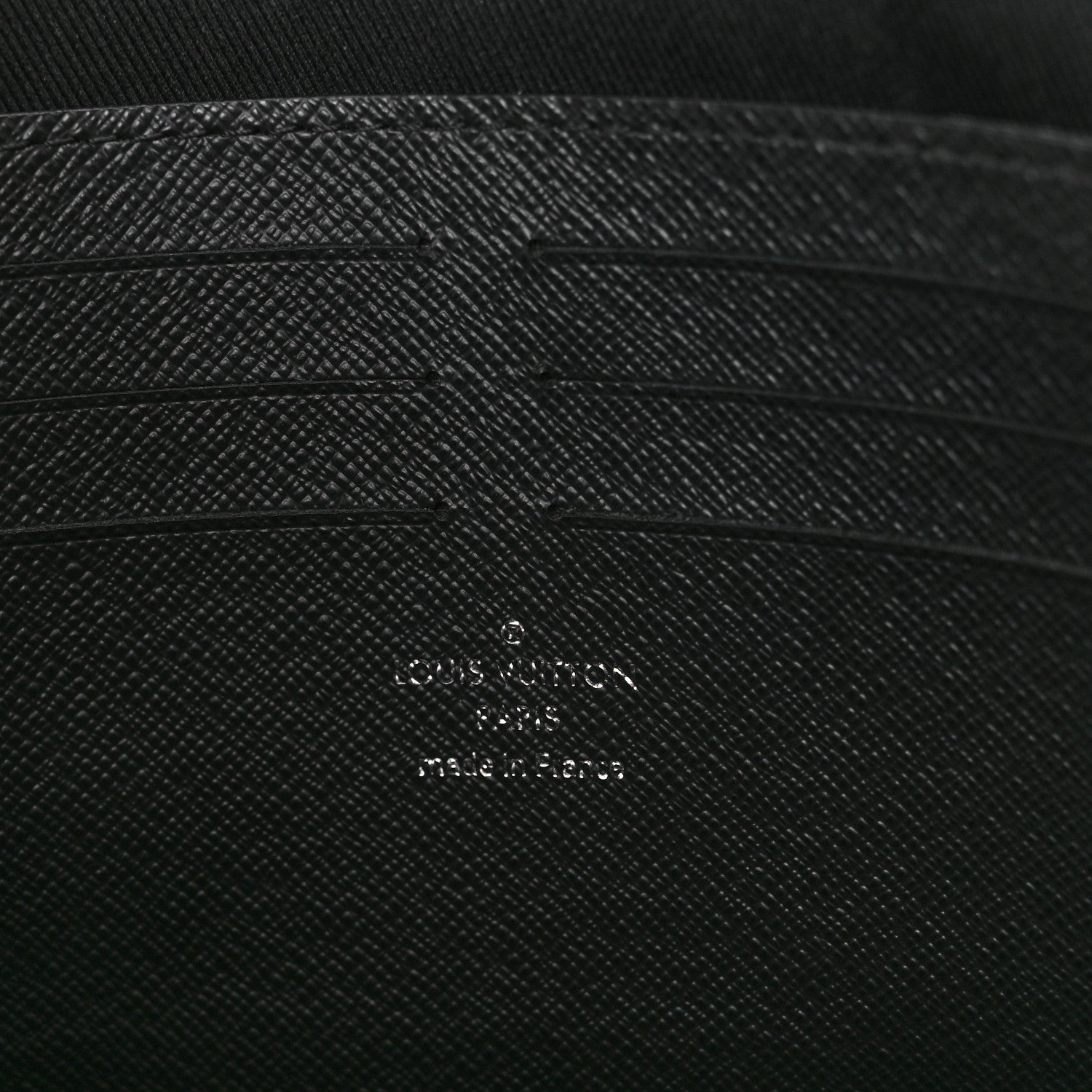 Louis Vuitton Taiga Pochette Voyage MM Black 6 of 10