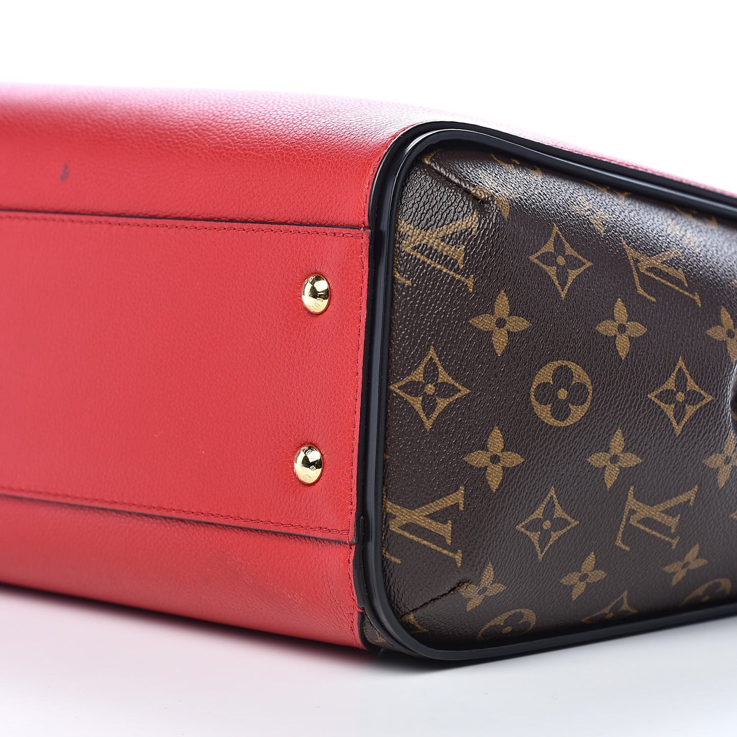Calfskin Monogram Kimono Tote Cherry