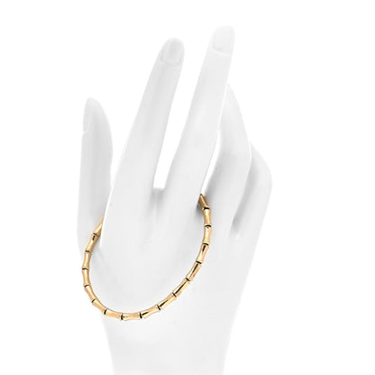 Gucci 18K Yellow Gold Small Bamboo Spring Bracelet 2 of 4