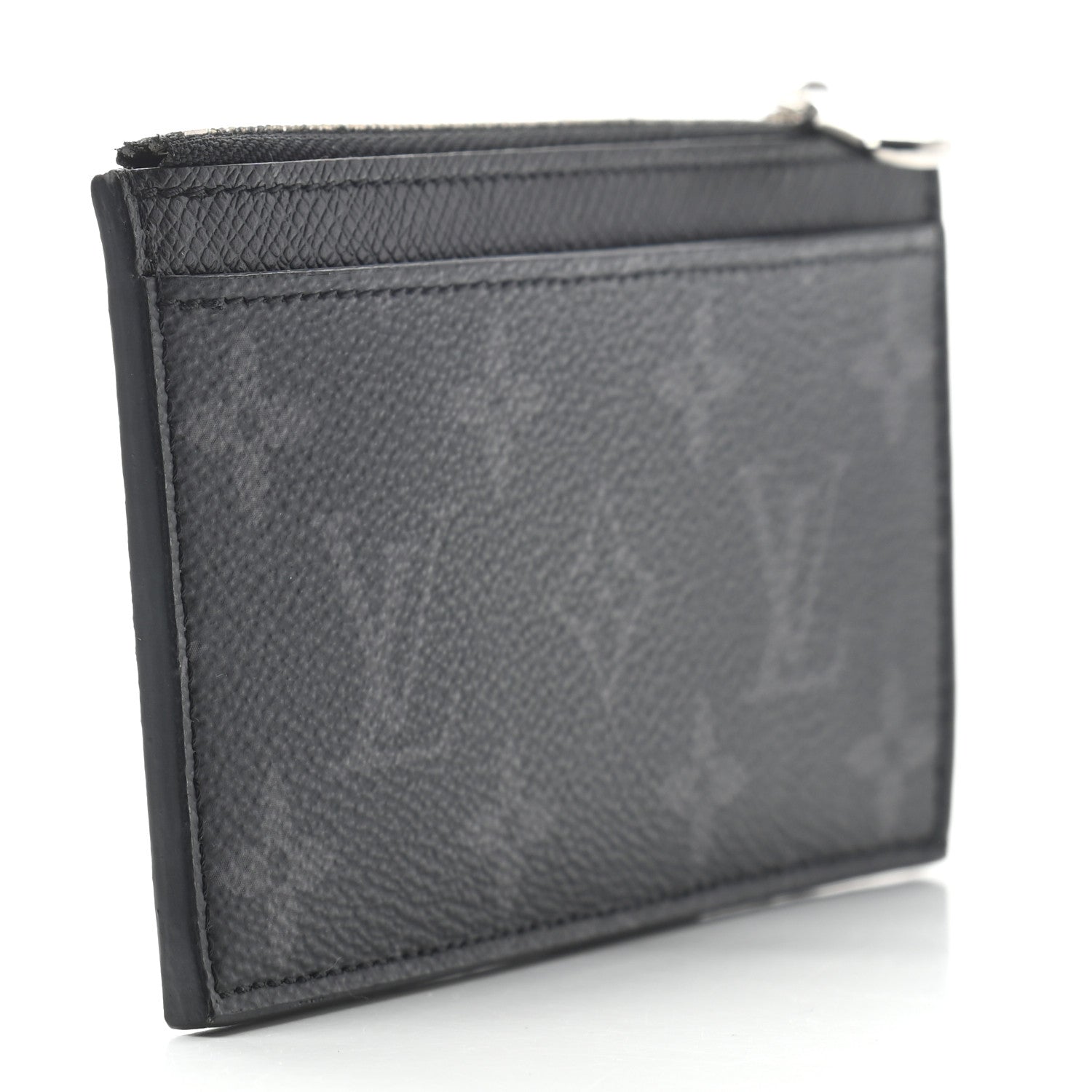 Louis Vuitton Monogram Eclipse Taiga Coin Card Holder 3 of 7