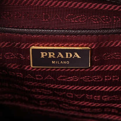 Prada Saffiano Lux Large Galleria Double Zip Tote Granato 8 of 20
