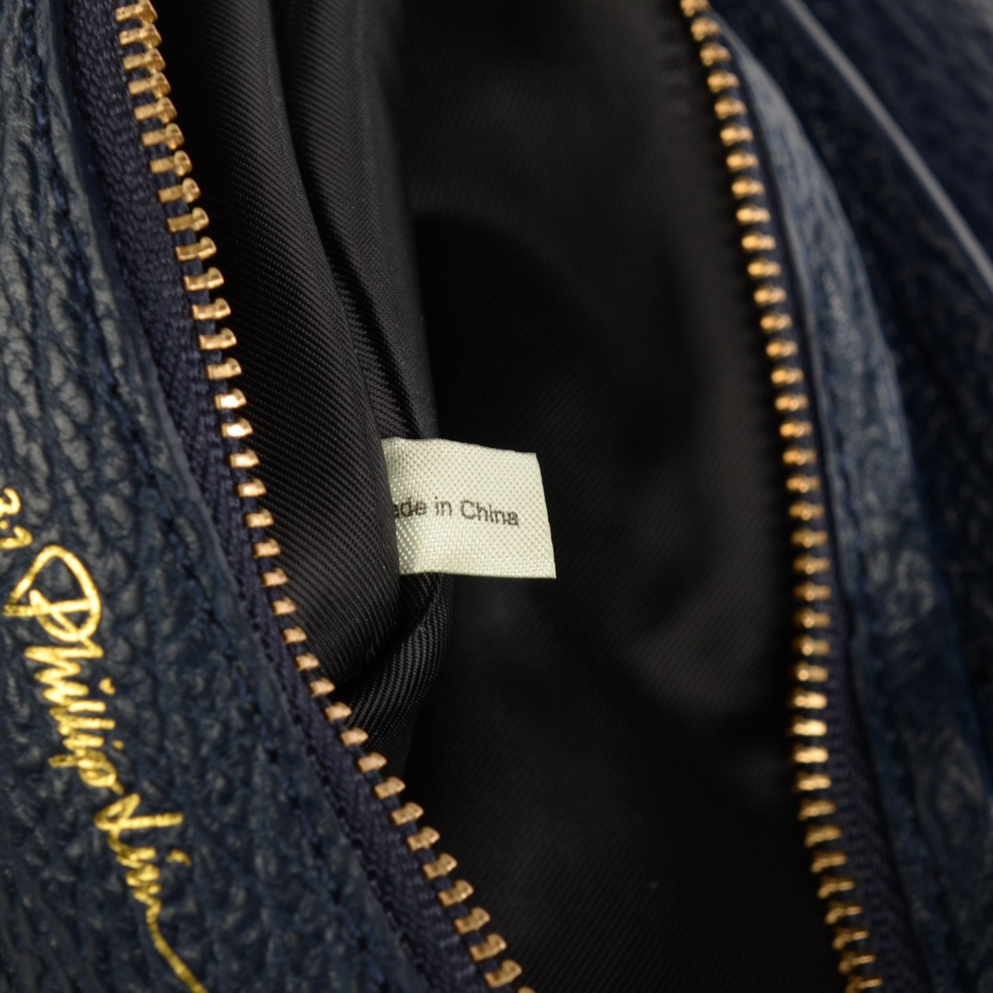 3.1 Textured Calfskin Large Pashli Satchel Ink