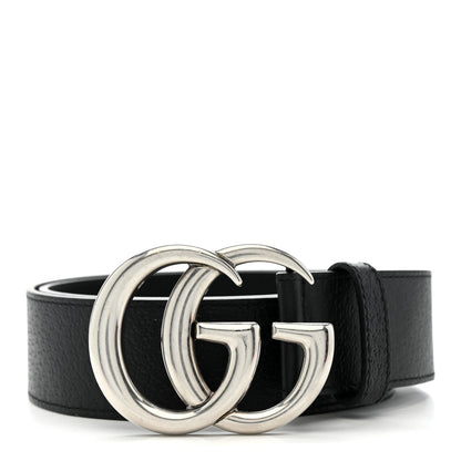 Gucci Dollar Pigprint Double G 40mm Belt  80 32 Belt Black 1 of 5