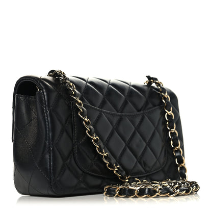 Chanel Lambskin Quilted Mini Rectangular Flap Black 3 of 11