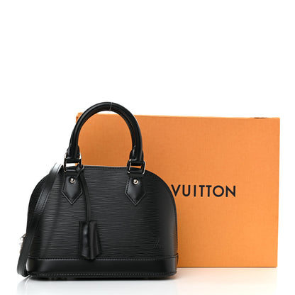 Louis Vuitton Epi Alma BB Black 12 of 12