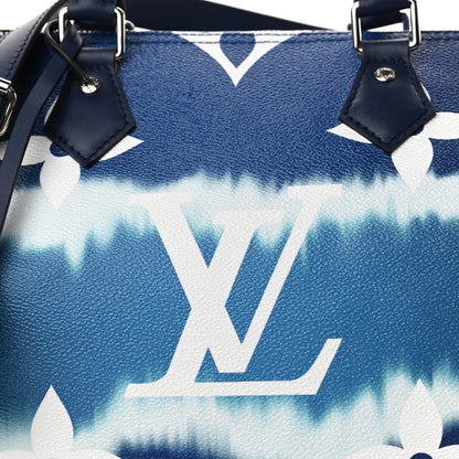 Louis Vuitton Monogram Escale Speedy Bandouliere 30 Blue 10 of 10