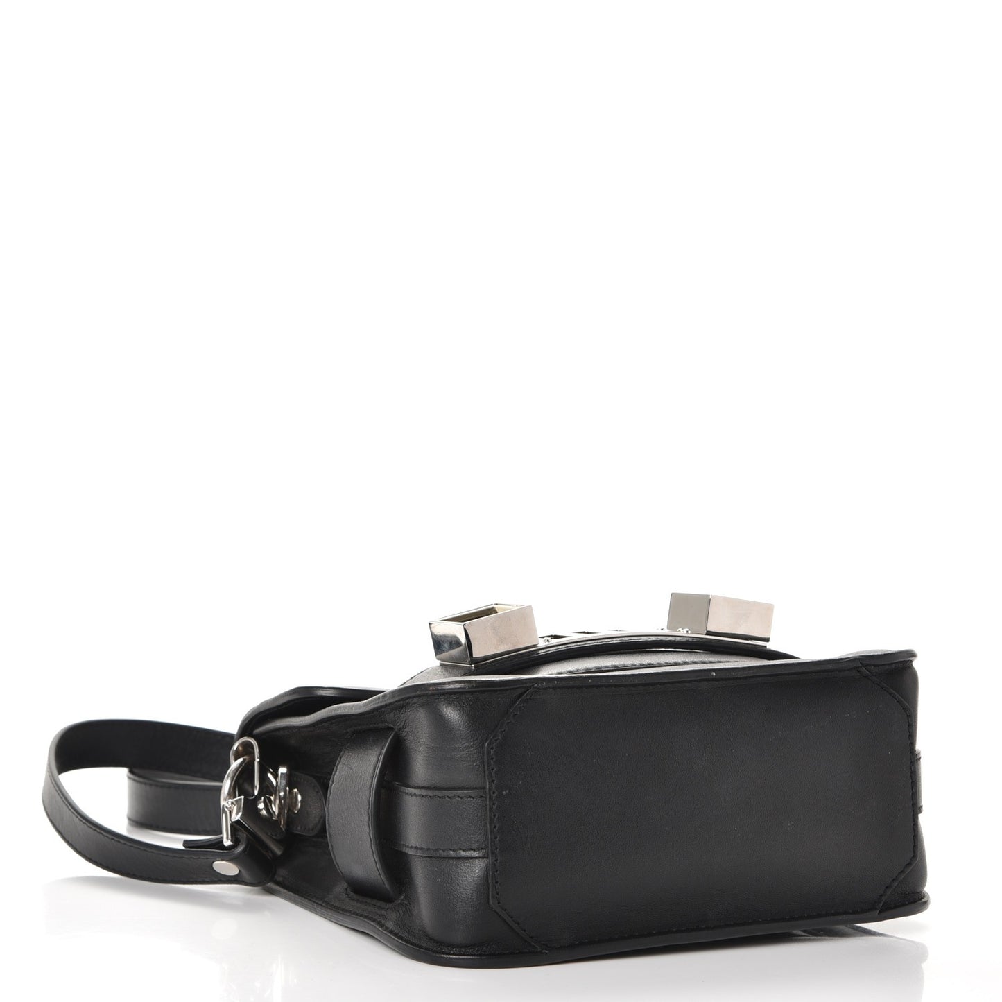 Calfskin PS11 Tiny Shoulder Bag Black