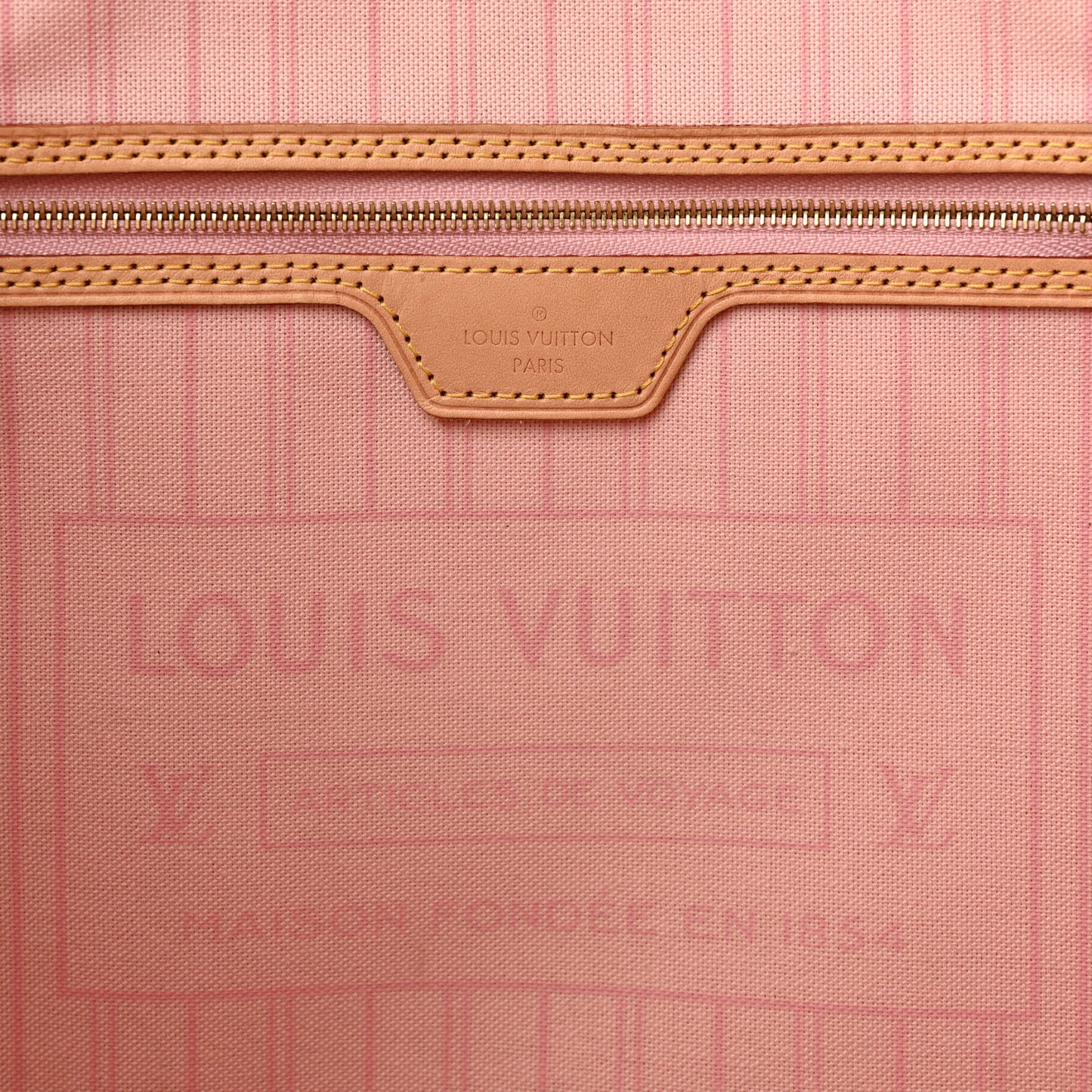 Damier Azur Neo Neverfull MM Rose Ballerine