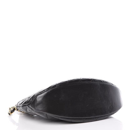 Chanel Lambskin Quilted CC Shoulder Bag Black 4 of 15