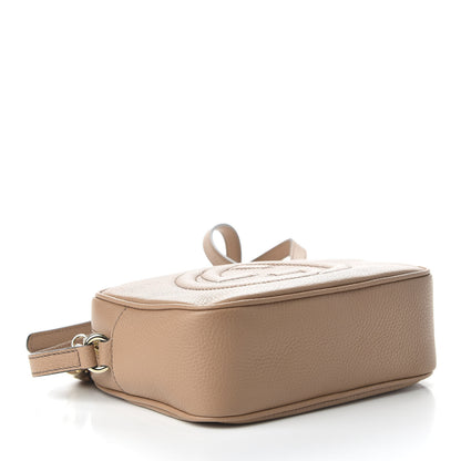 Gucci Pebbled Calfskin Small Soho Disco Bag Camelia 4 of 10