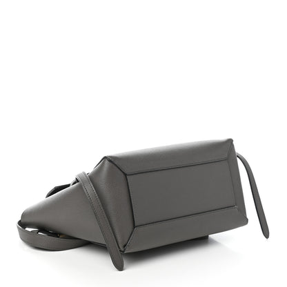 Celine Grained Calfskin Micro Belt Bag Grey 4 of 9