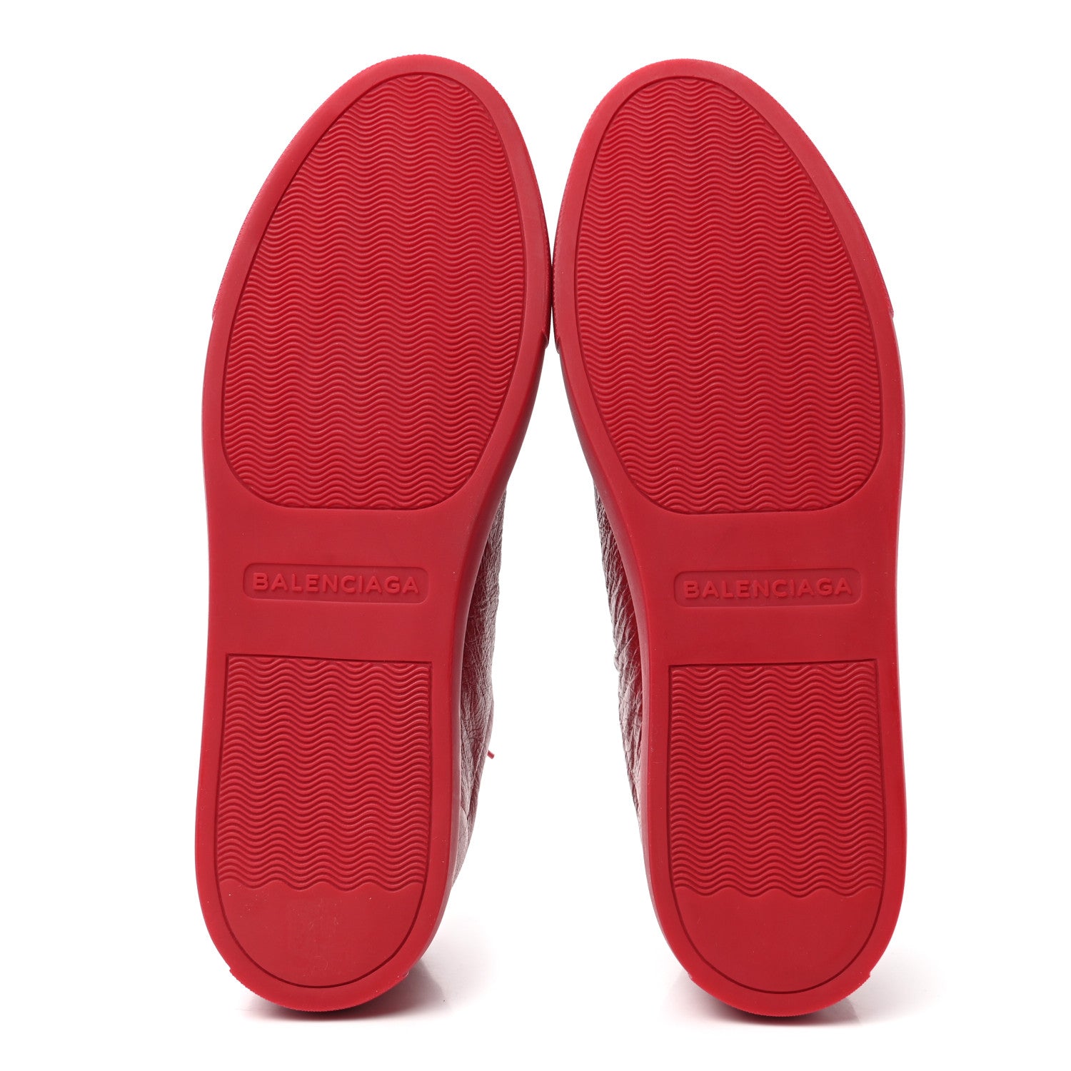Balenciaga Agneau Arena Opaque Mens Low Top Sneakers 45 Rouge Grenade 5 of 9