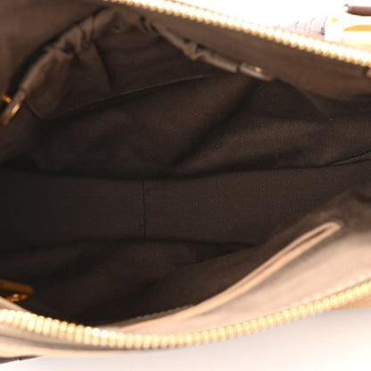 Chloe Nubuck Medium Marcie Satchel Greige 5 of 12