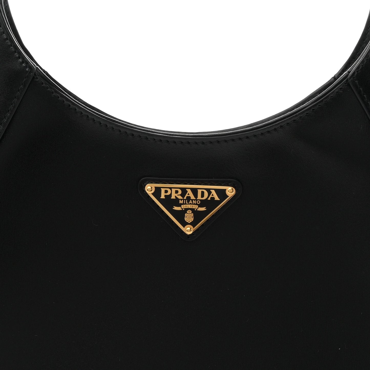 Box Calfskin Shoulder Bag Black