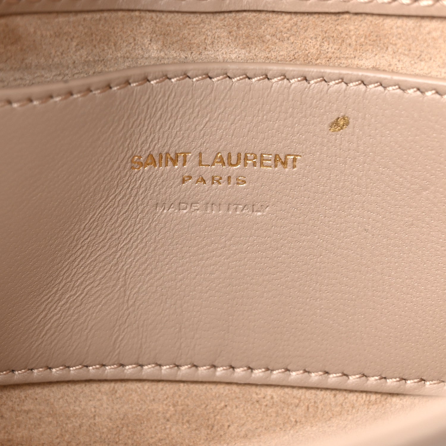 Saint Laurent Vegetable Le 5 A 7 Mini Hobo Dark Beige 6 of 10