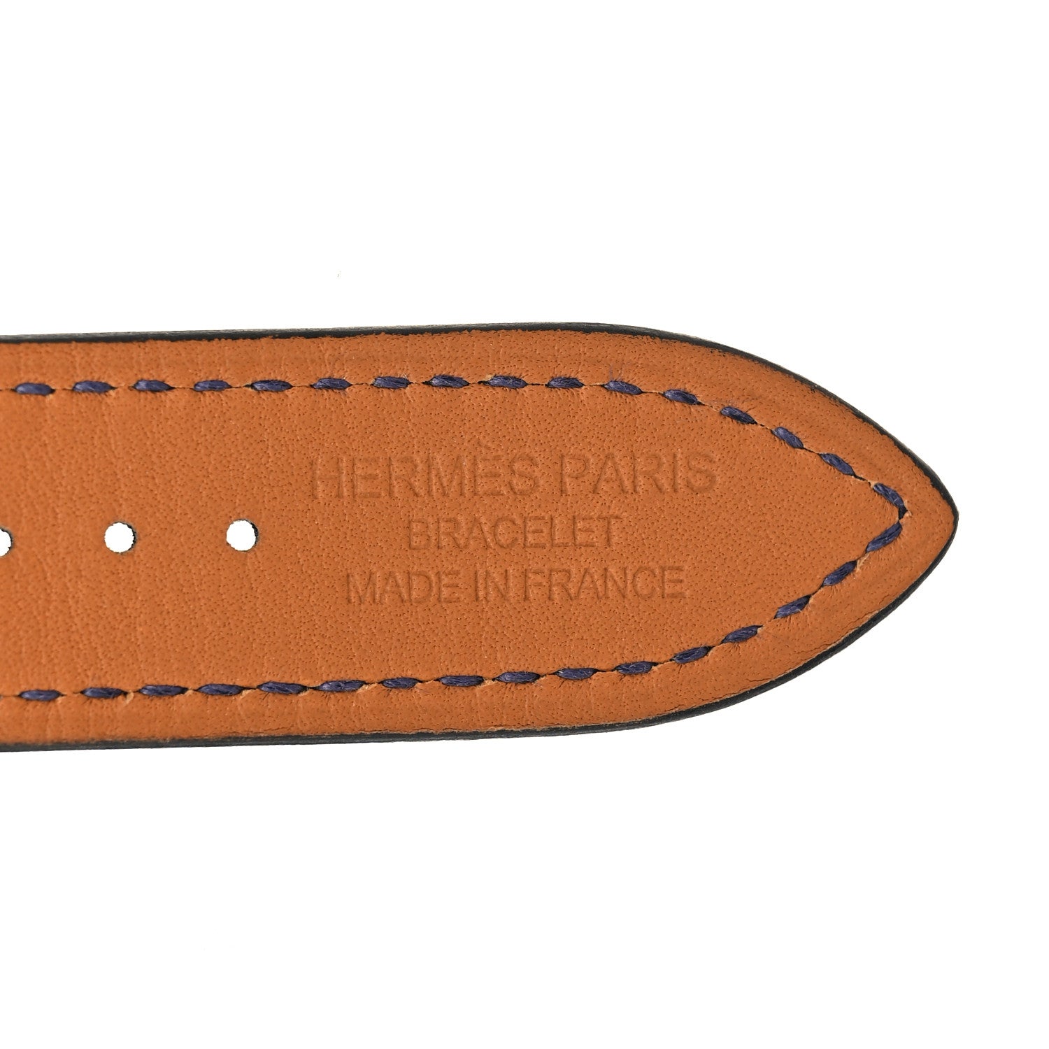 Hermes Swift 40mm Apple Watch Single Tour Band Deep Bleu 3 of 4