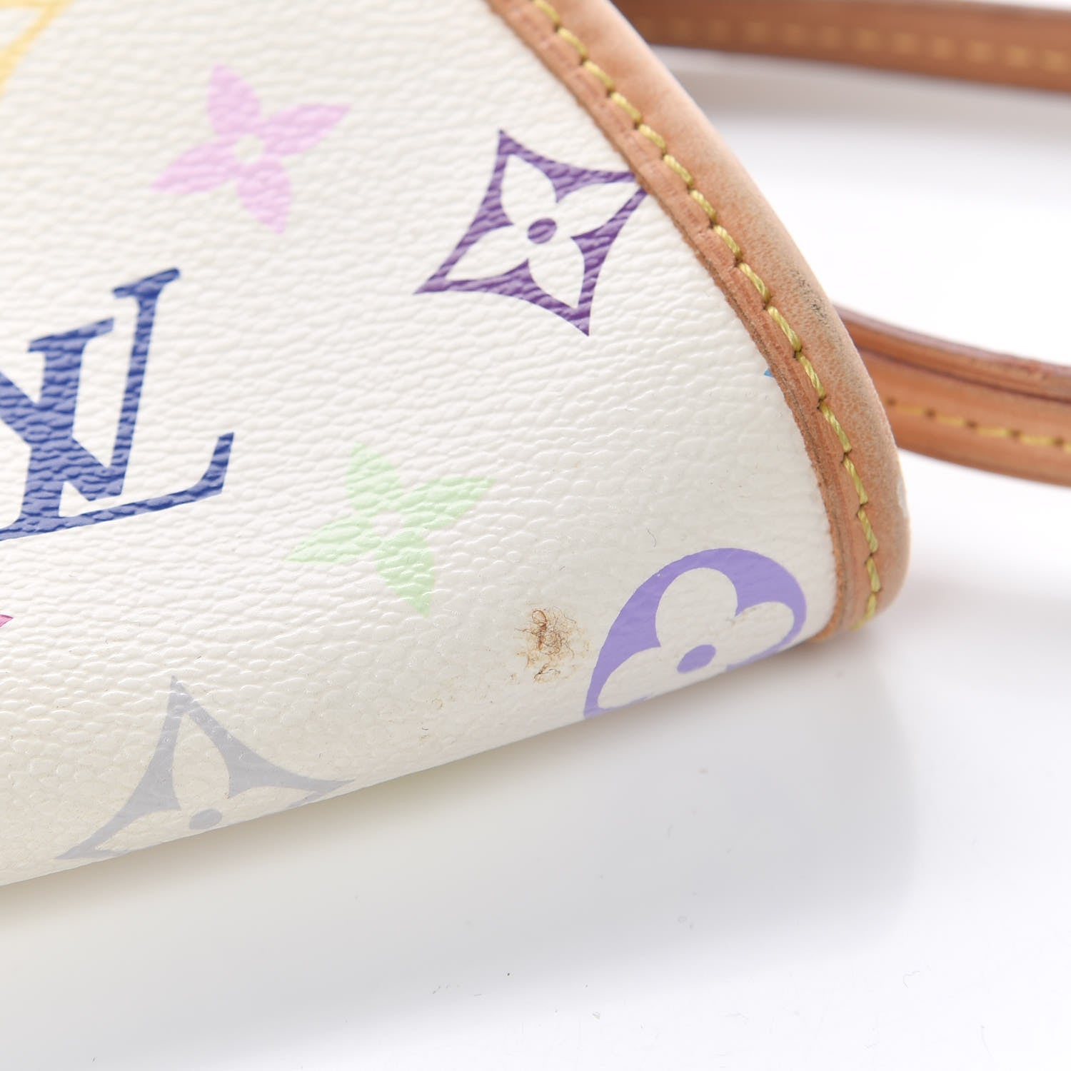Louis Vuitton Monogram Multicolor Shirley White 9 of 15