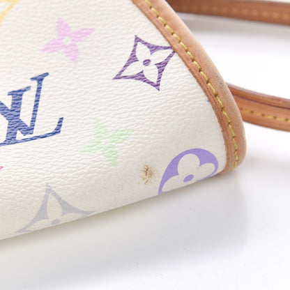 Louis Vuitton Monogram Multicolor Shirley White 9 of 15