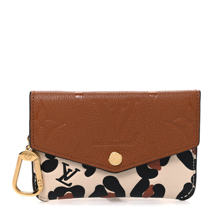 Louis Vuitton Empreinte Monogram Giant Wild At Heart Key Pouch Caramel 1 of 7