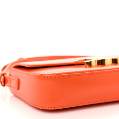 Celine Natural Calfskin Triomphe Shoulder Bag Orange 10 of 11