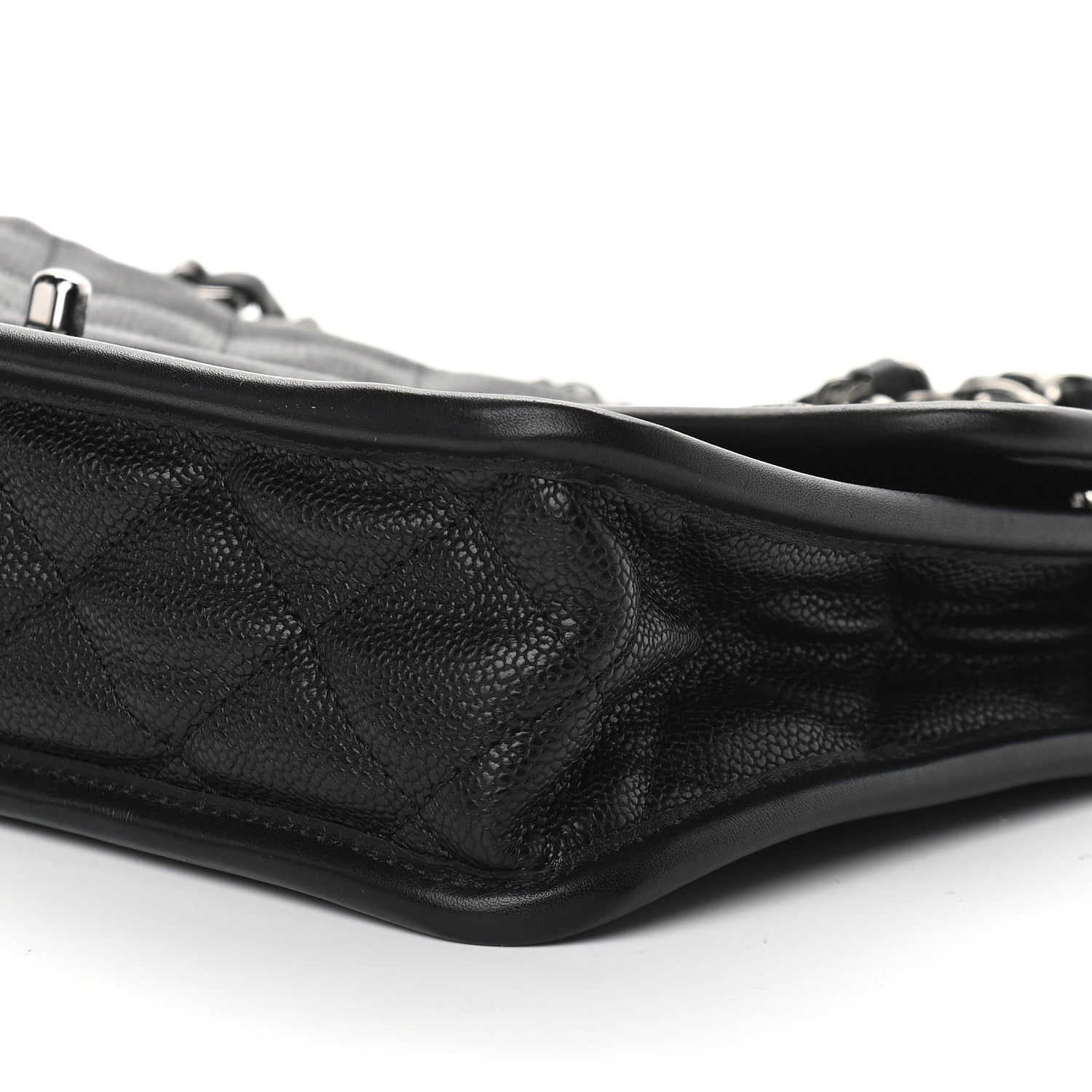 Chanel Caviar Quilted Medium French Riviera Flap Black 8 of 8