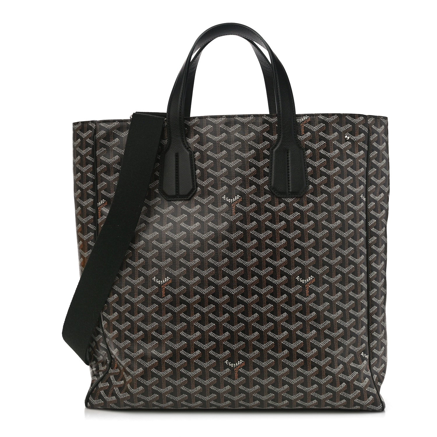 Goyard Goyardine Voltaire III Tote Black 1 of 9