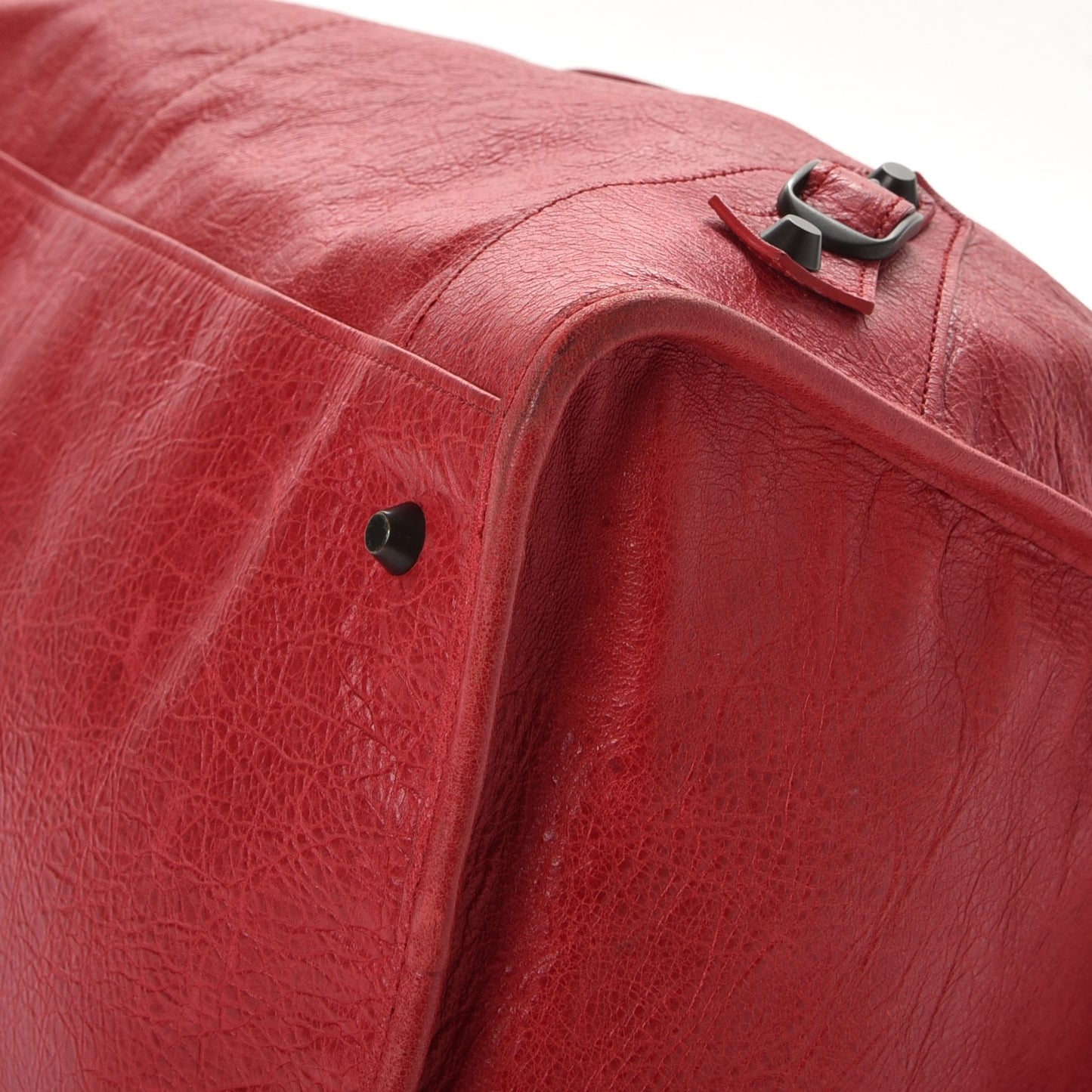 Agneau Classic Hardware Work Rouge Coquelicot