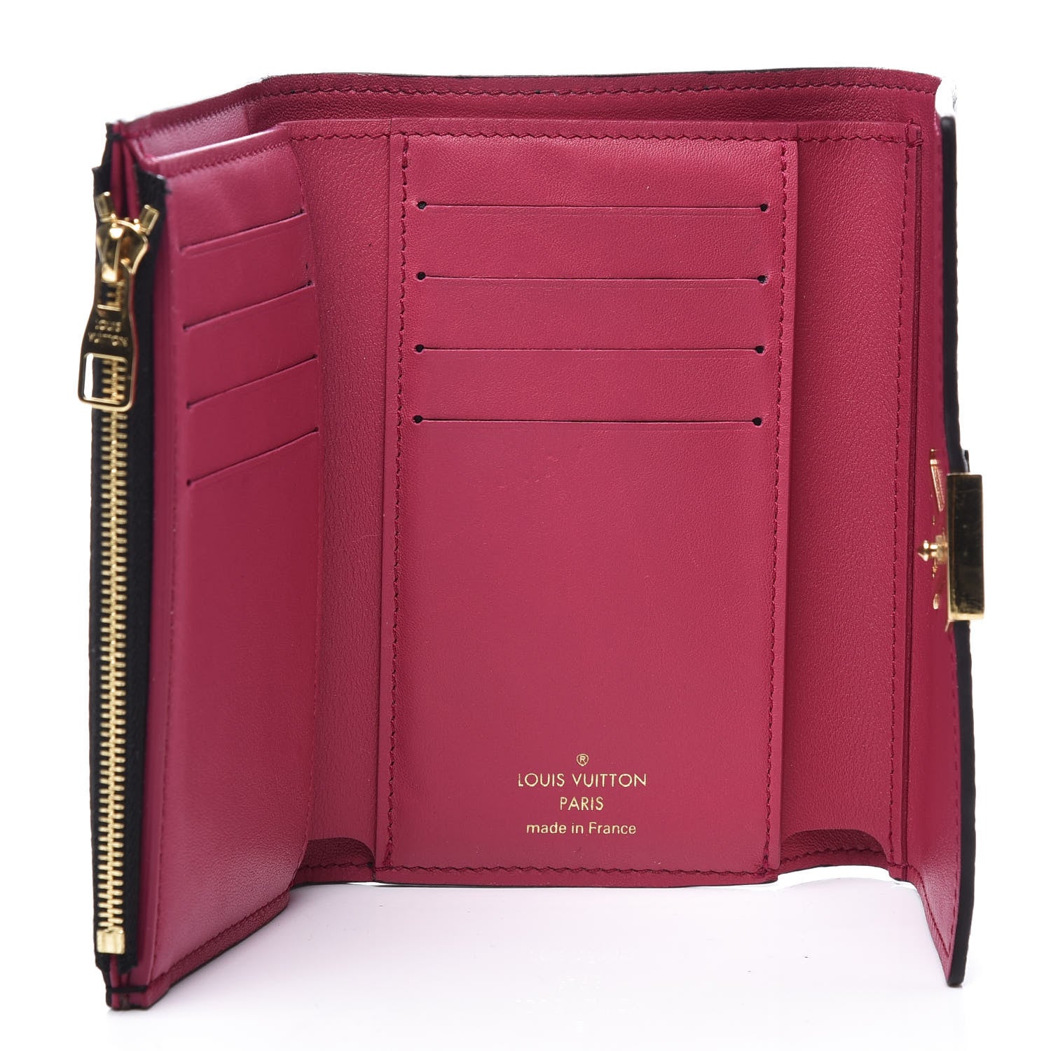 Louis Vuitton Taurillon Capucines Compact Wallet Black 4 of 10