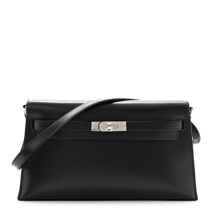 Hermes Chevre Chamkila Kelly Elan Black 1 of 19
