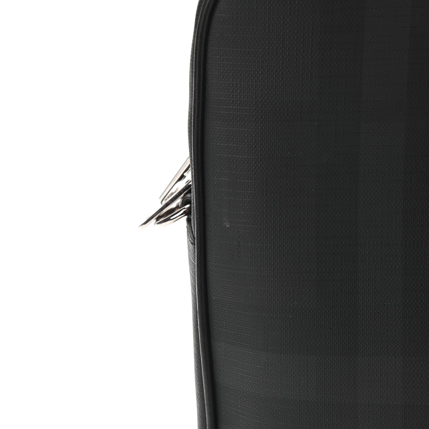 London Check Ainsworth Briefcase Dark Charcoal