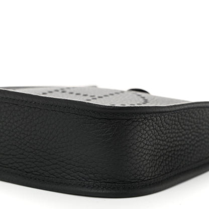 Hermes Taurillon Clemence Evelyne TPM Black 10 of 10