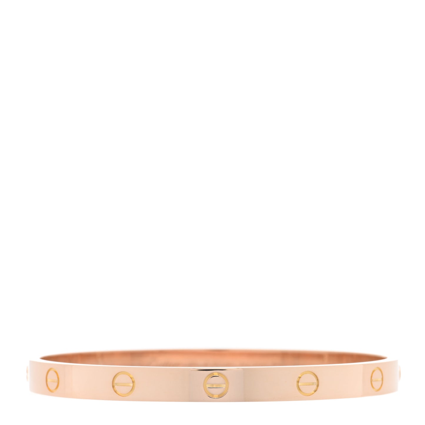 18K Pink Gold LOVE Bracelet 19