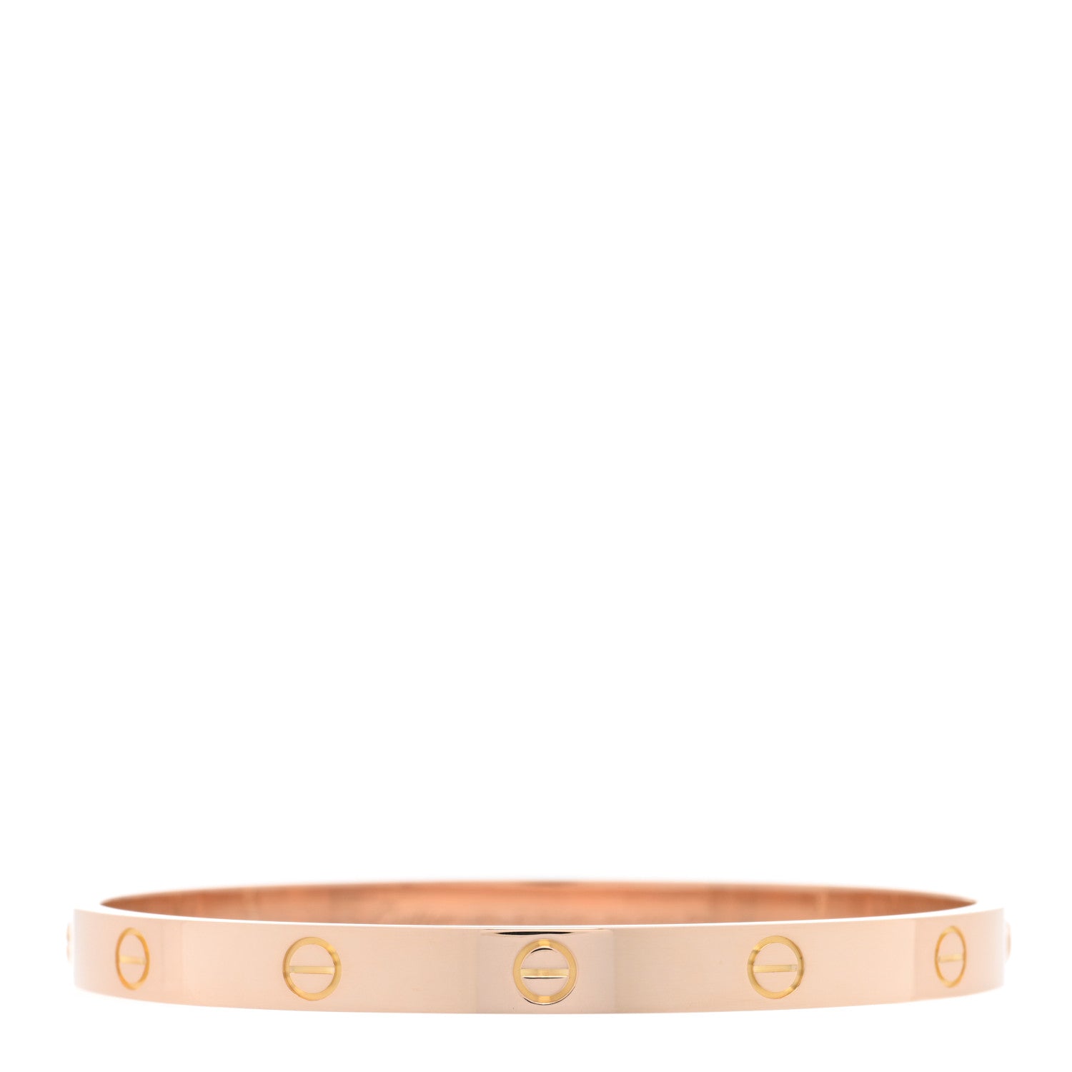 Cartier 18K Pink Gold LOVE Bracelet 19 1 of 7