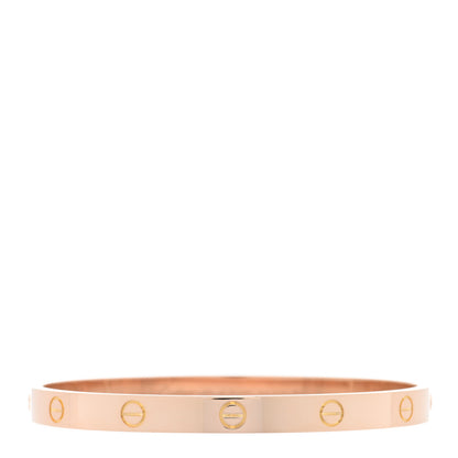 Cartier 18K Pink Gold LOVE Bracelet 19 1 of 7
