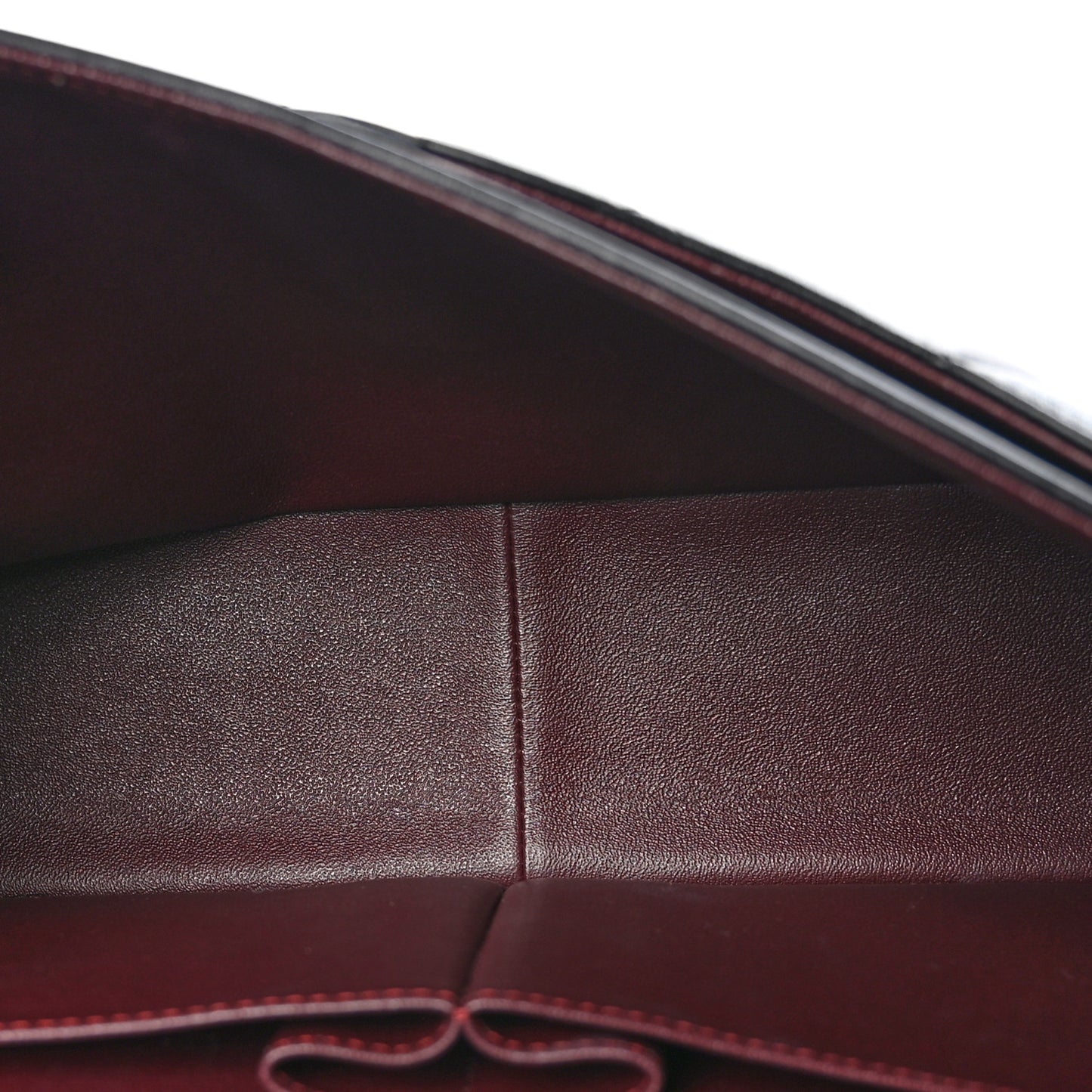Lambskin Quilted Jumbo Double Flap Black