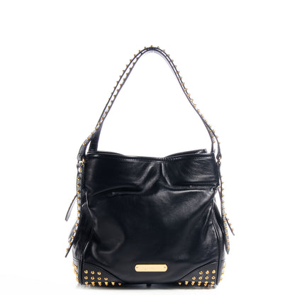 Burberry Lambskin Bridle Studs Small Canterbury Tote Black 1 of 10