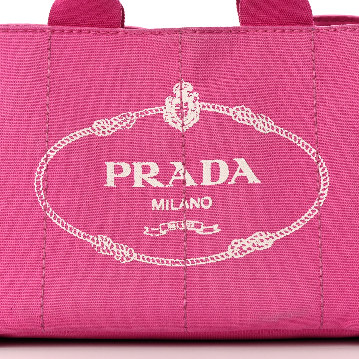 Canapa Small Logo Tote Fuxia