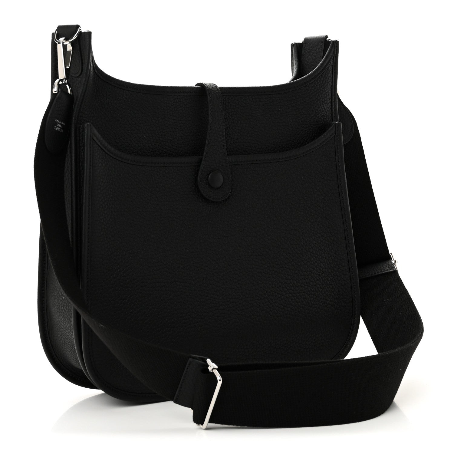 Hermes Taurillon Clemence EVELYNE III PM Black 2 of 10