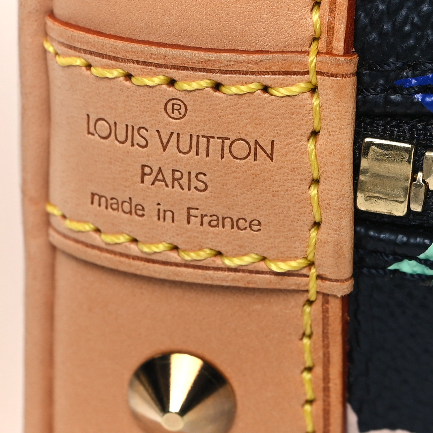 Louis Vuitton Monogram Multicolor Alma Black 6 of 11