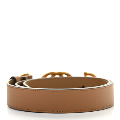Gucci Calfskin Zumi 30mm Belt 85 34 Friky Taupe 2 of 5
