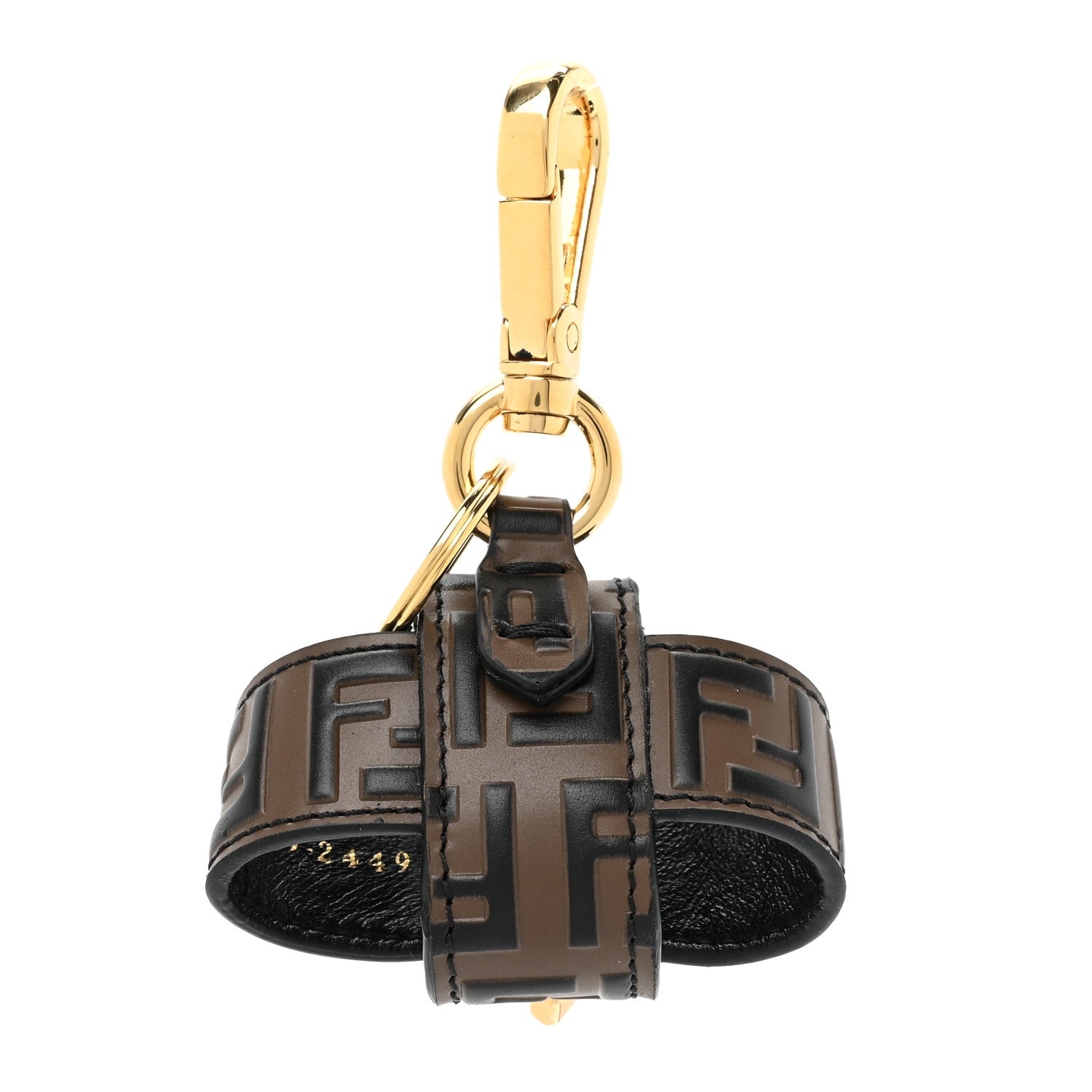 Fendi Vitello Soft F is Fendi AirPods Charm 3 of 12