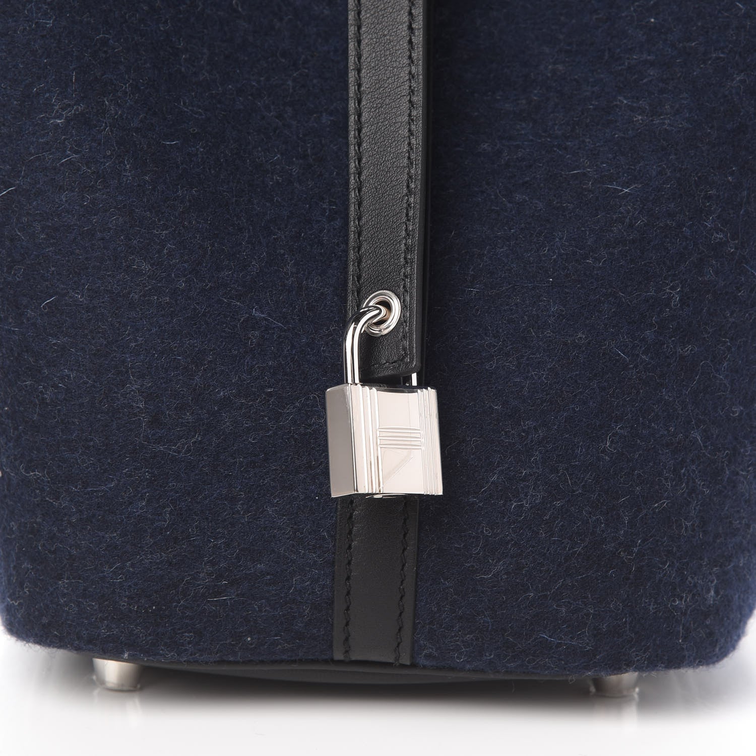 Hermes Feutre Swift Picotin Lock 18 PM Bleu Nuit Black 10 of 13