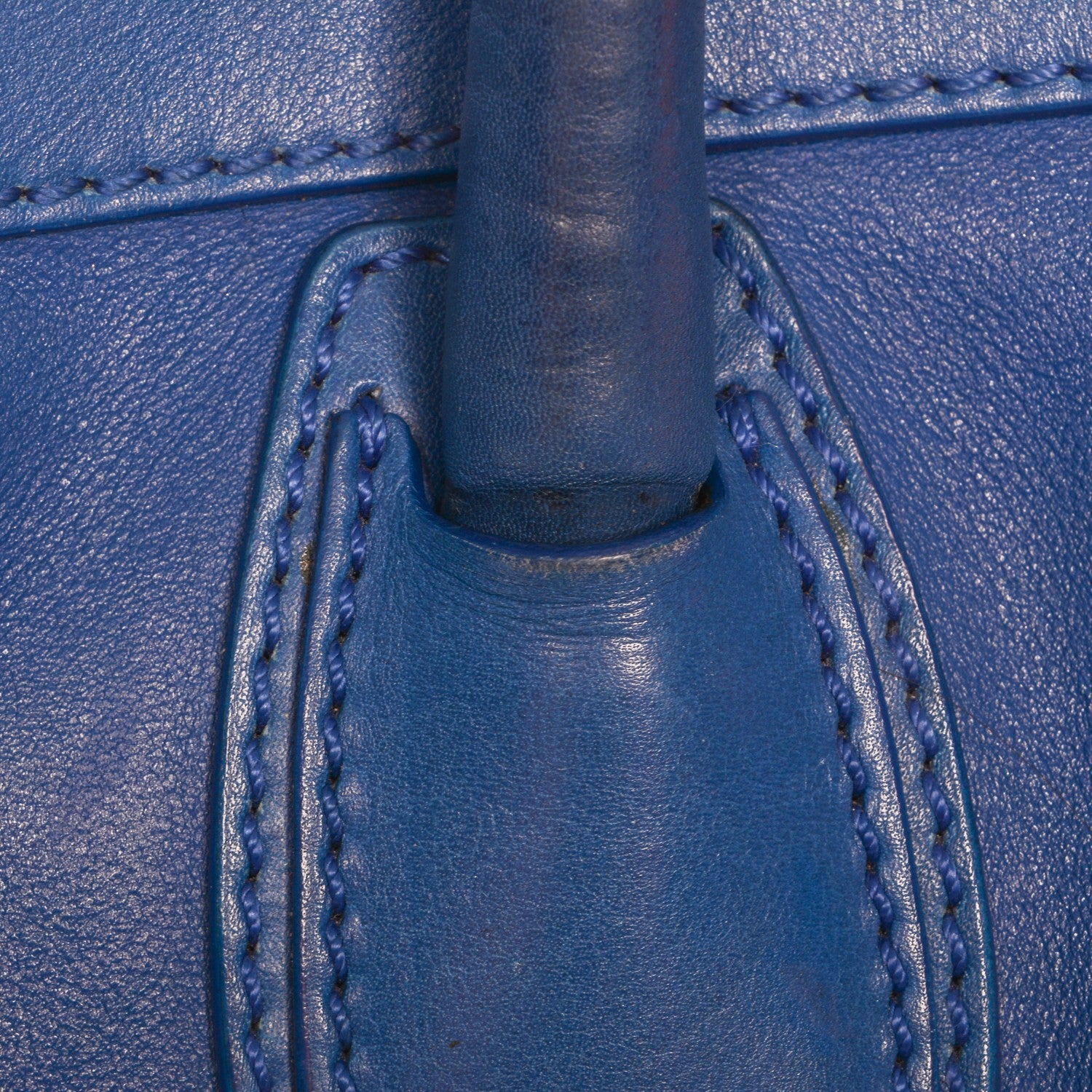 Celine Smooth Calfskin Mini Luggage Electric Blue 11 of 26